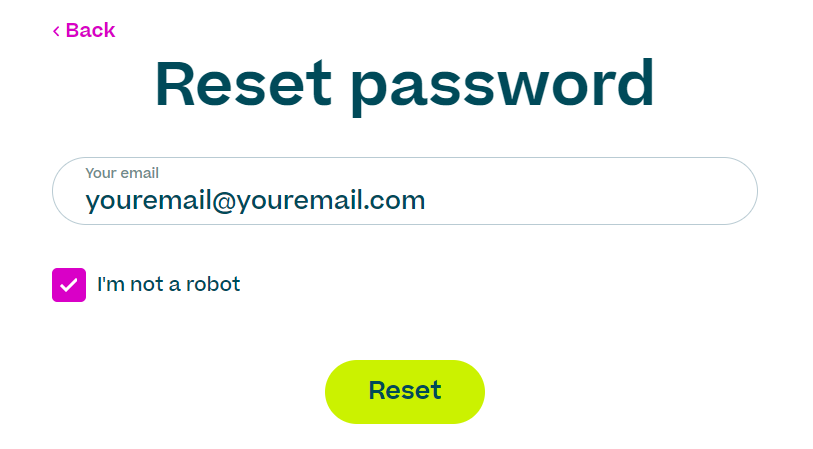 How to Reset My Password